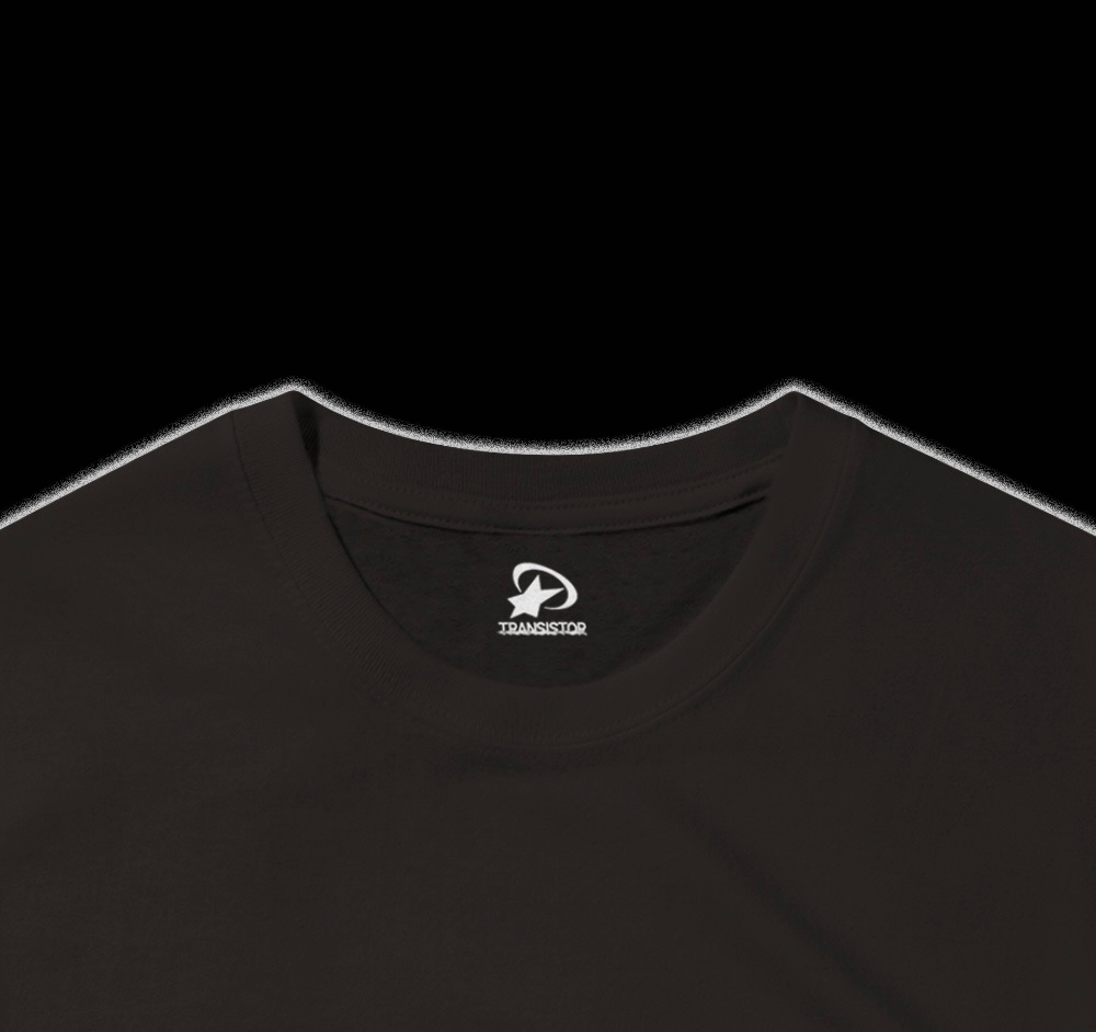 Transistor Black TRN+ Tee